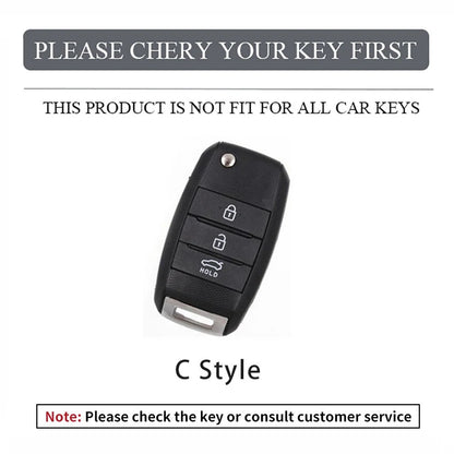 Kia Rio Optima Sportage Soul 3 Button Flip Remote Key Case Cover