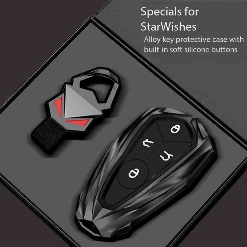 Geely EX2 Geome Galaxy Zinc Alloy Key Cover