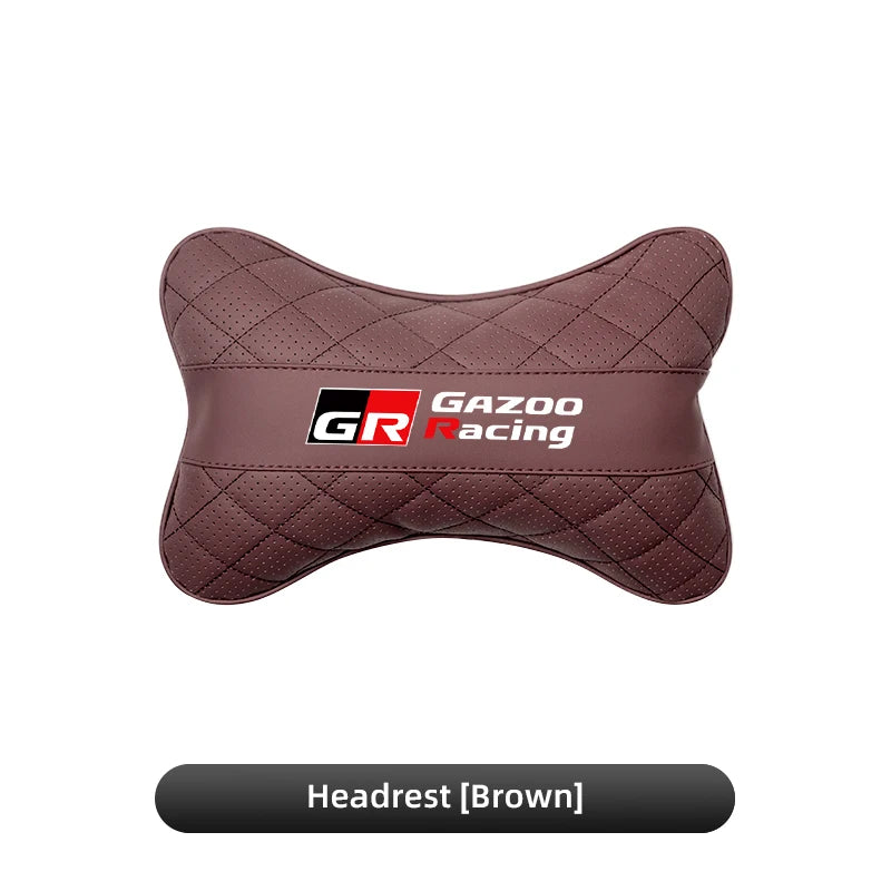 Toyota GR Car Seat Neck Pillow & Lumbar Support