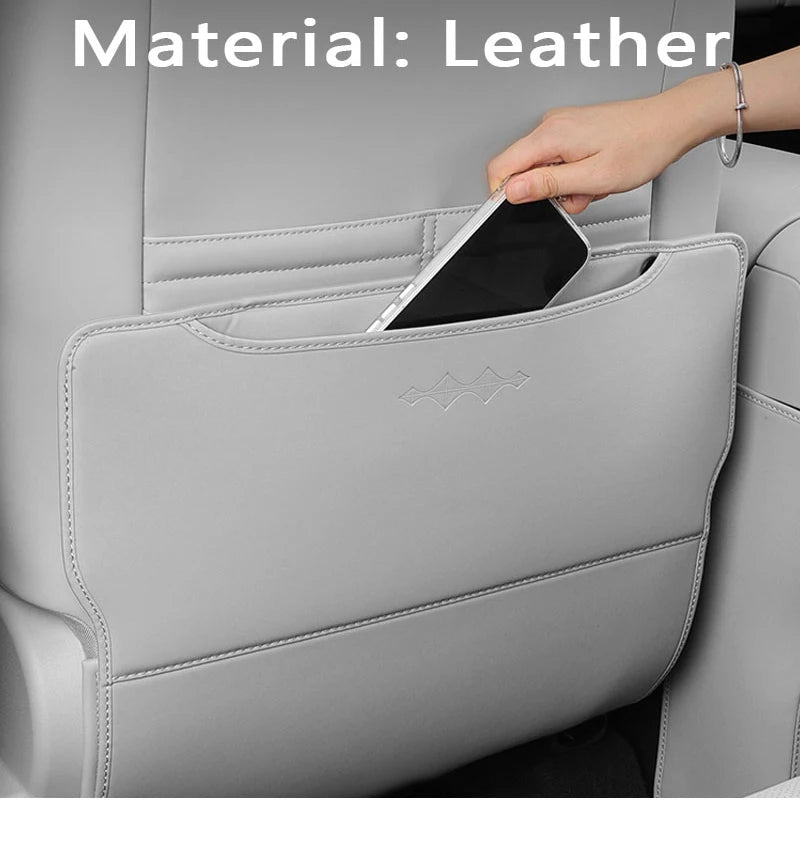 BYD Ti7 Seat Back Protector Mat with Storage