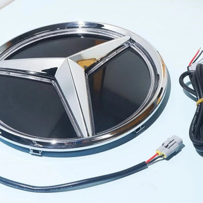 LED Illuminated Mercedes-Benz Star Grille Emblem – Front LED Logo Badge