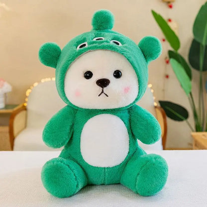 Cute Teddy Bear Plush Doll Collection – Stitch, Panda, Strawberry & More