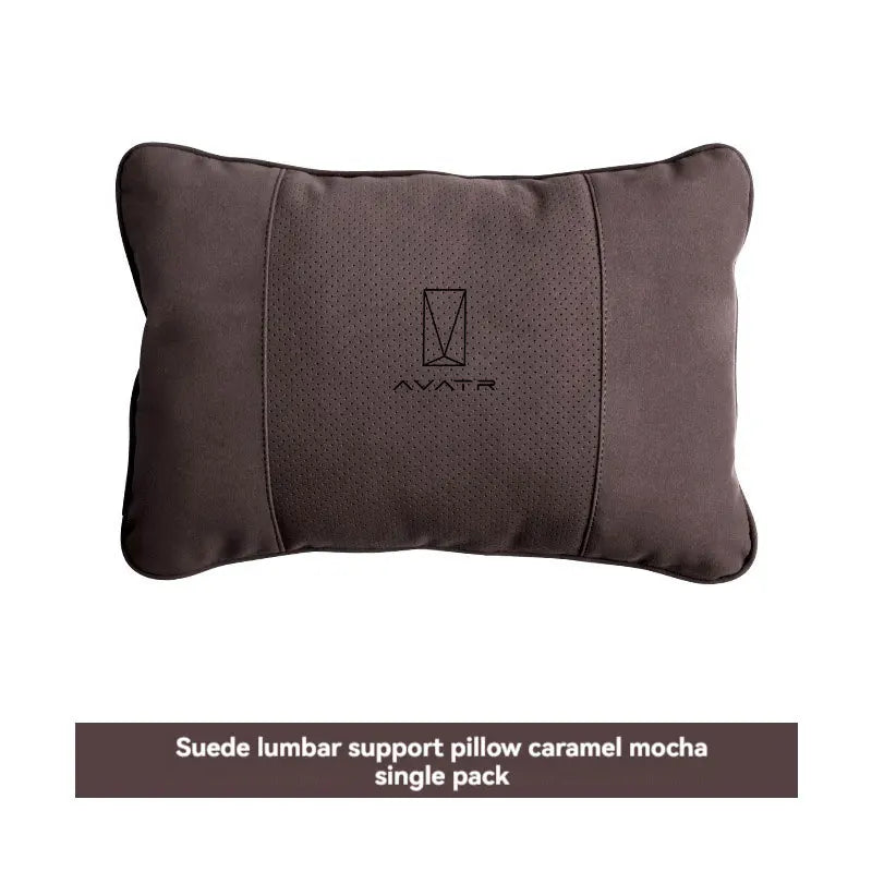 Changan AVATR Suede Headrest & Lumbar Support Cushion