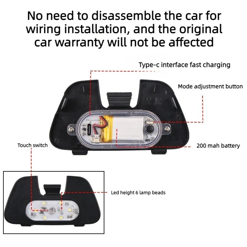 Geely EX2 / Proton e.MAS 5 LED Boot Welcome Light