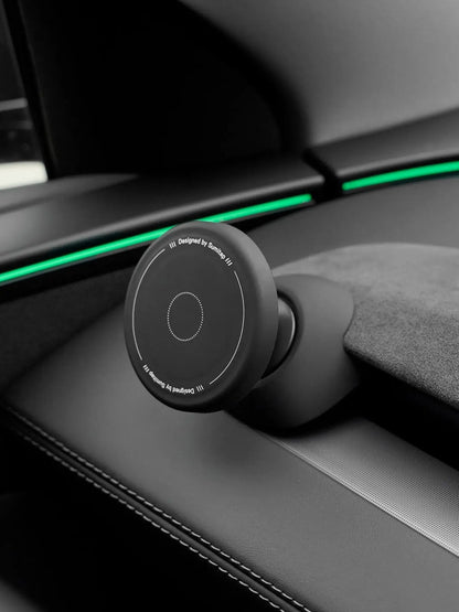 Silicone Magnetic Phone Holder for Tesla Model 3 Highland & Model Y Juniper – MagSafe Compatible