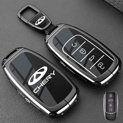 Zinc Alloy TPU Key Case Cover for Chery Jaecoo Tigo 7 8 Omoda C5