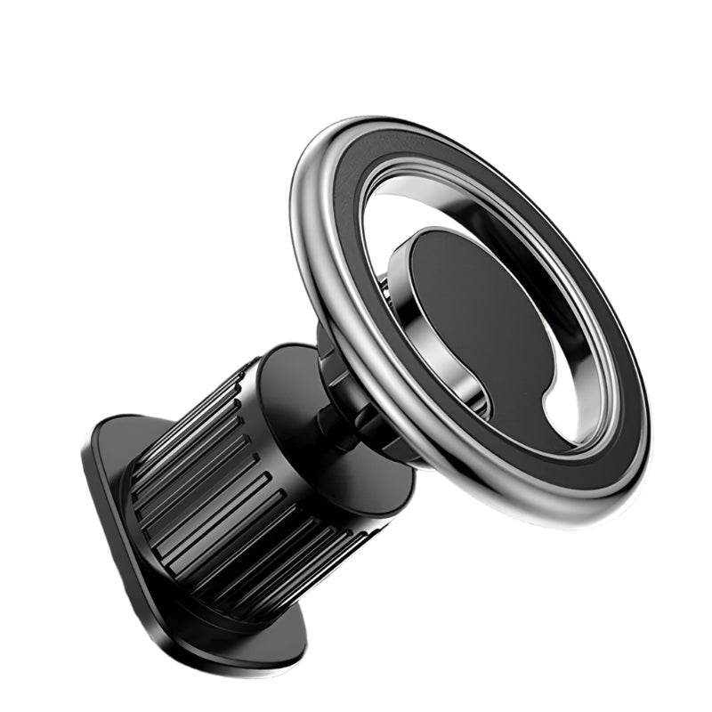 Magnetic Car Phone Holder – Universal Dashboard & Air Vent Mount - Dashboard Black