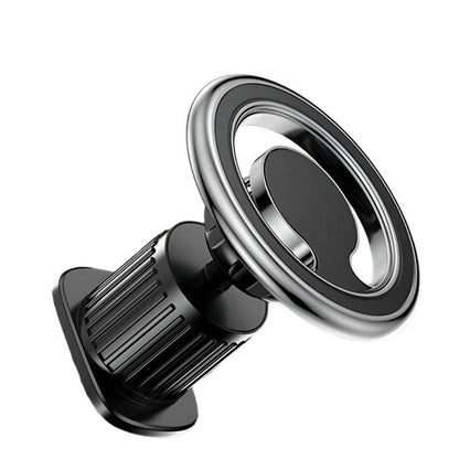 Magnetic Car Phone Holder – Universal Dashboard & Air Vent Mount - Dashboard Black