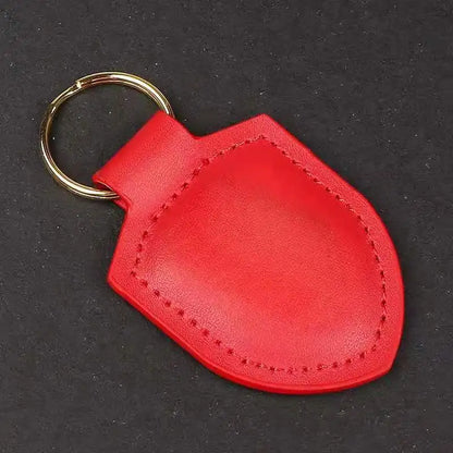 Shield Leather Keychain Metal Logo GTS 986 997 958 918 970 981 996 991