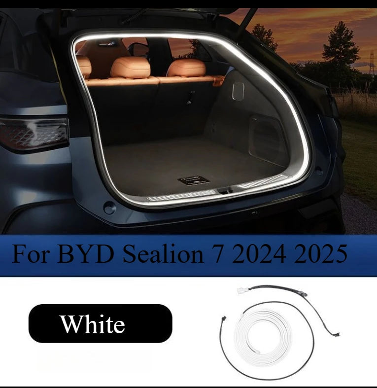 BYD Sealion 7 Boot LED Light Strip - White