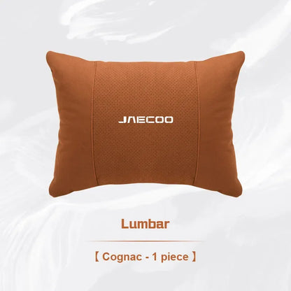 Jaecoo Breathable Suede Neck & Lumbar Support Pillow - lumbar coganc