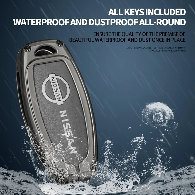 Zinc Alloy Folding Car Key Shell Nissan Maxima Altima Versa Sentra