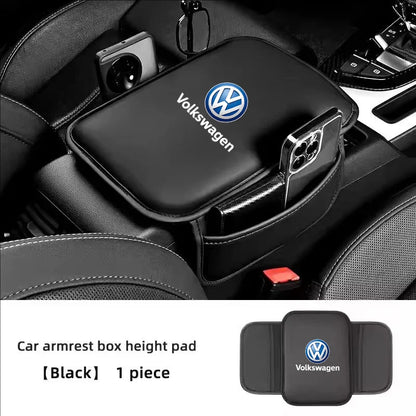 Volkswagen PU Leather Armrest Cushion Storage