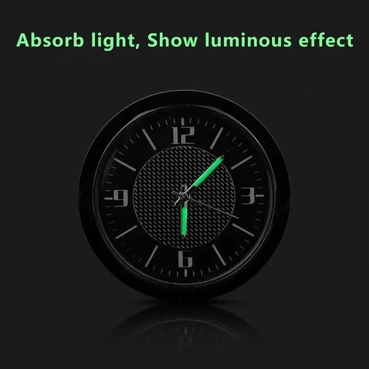 GR Sport Mini Car Clock Air Vent Dashboard Sticker