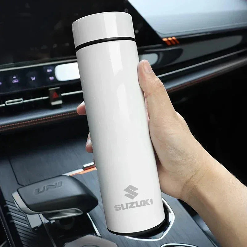 Suzuki 500ML Smart Thermos Cup - Black