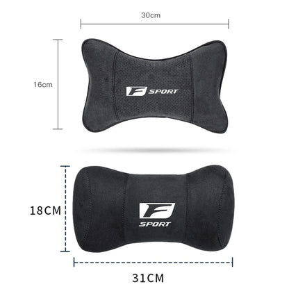 Lexus Car Neck Pillow Suede Memory Foam