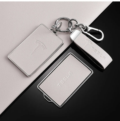 TPU Leather NFC Key Case Cover Tesla Model 3 S X Y Protection