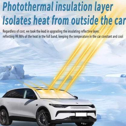 Front Windshield Sunshade for Volkswagen T-Cross / Volkswagen Tacqua C11 (2018–2025) - 