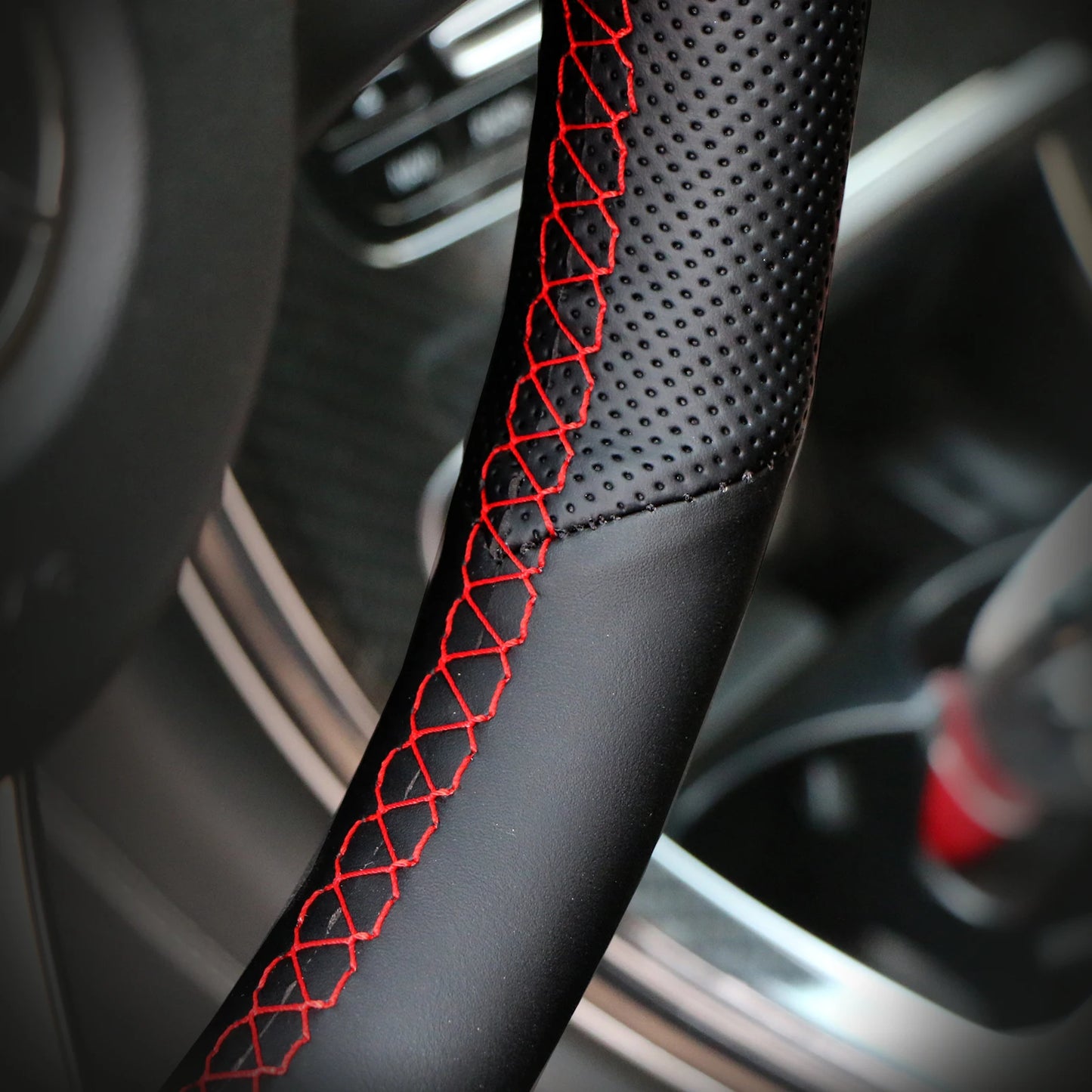 Renault and Dacia Stitch-On Steering Wheel Cover