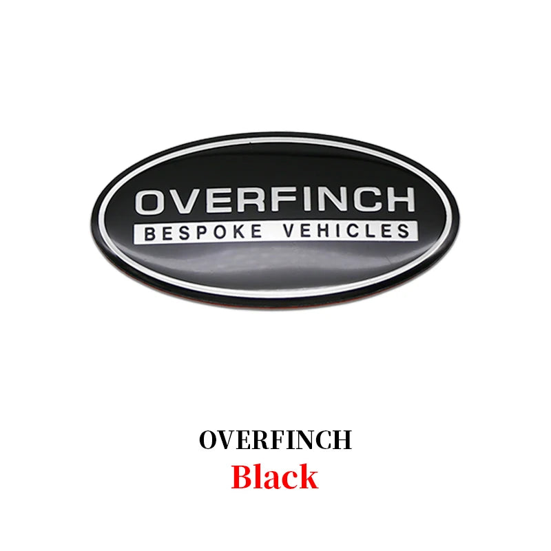 8.6cm ABS Car Front Grille Oval Badge Emblem Land Rover Range Rover
