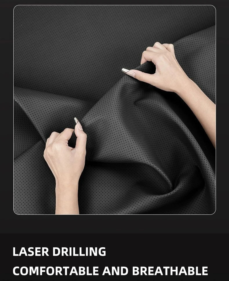 Leather Car Seat Cover Universal Four Seasons Car Front/Rear Seat Cushion for Audi Q3 Q7 Q8 TT Chair Protector Pad Accessories