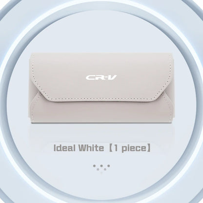Honda Accord Civic CRV Magnetic Leather Glasses Case Holder