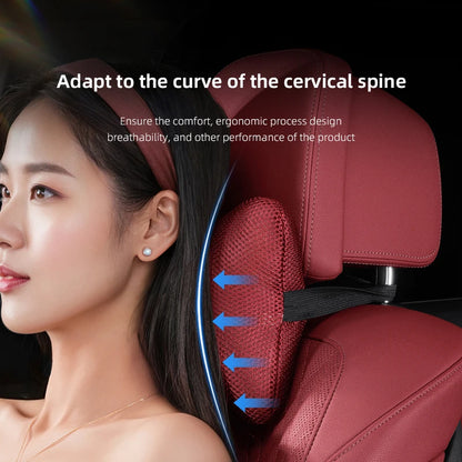 Dodge Ice Silk Car Neck Support Headrest Pillow
