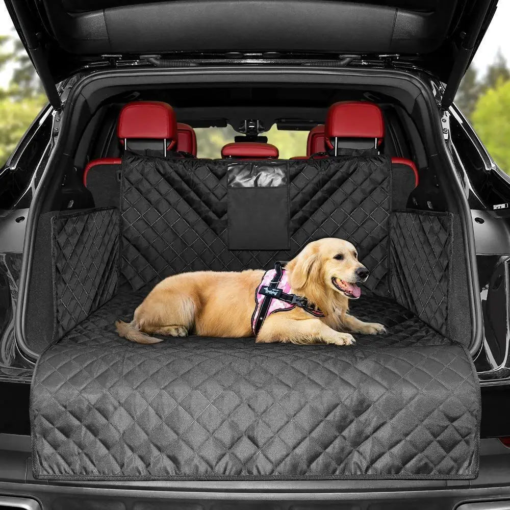 Dog Car Seat Cover for SUV – Wear-Resistant, Waterproof & Portable Liner Protector - 