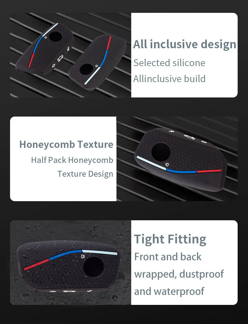 BMW 7 Series, X7, i7 & iX Alcantara-Look Key Case
