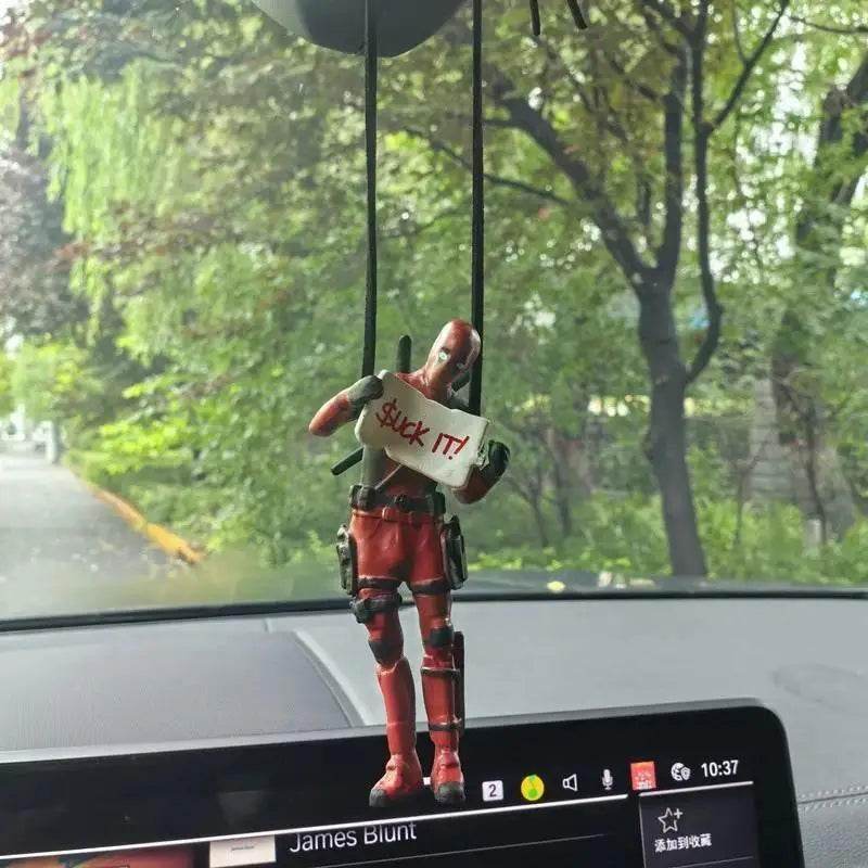 Deadpool Car Mirror Pendant - A