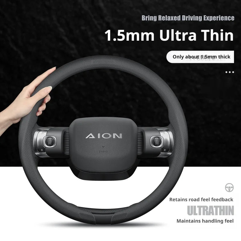GAC AION Perforated Nappa Steering Wheel Cover