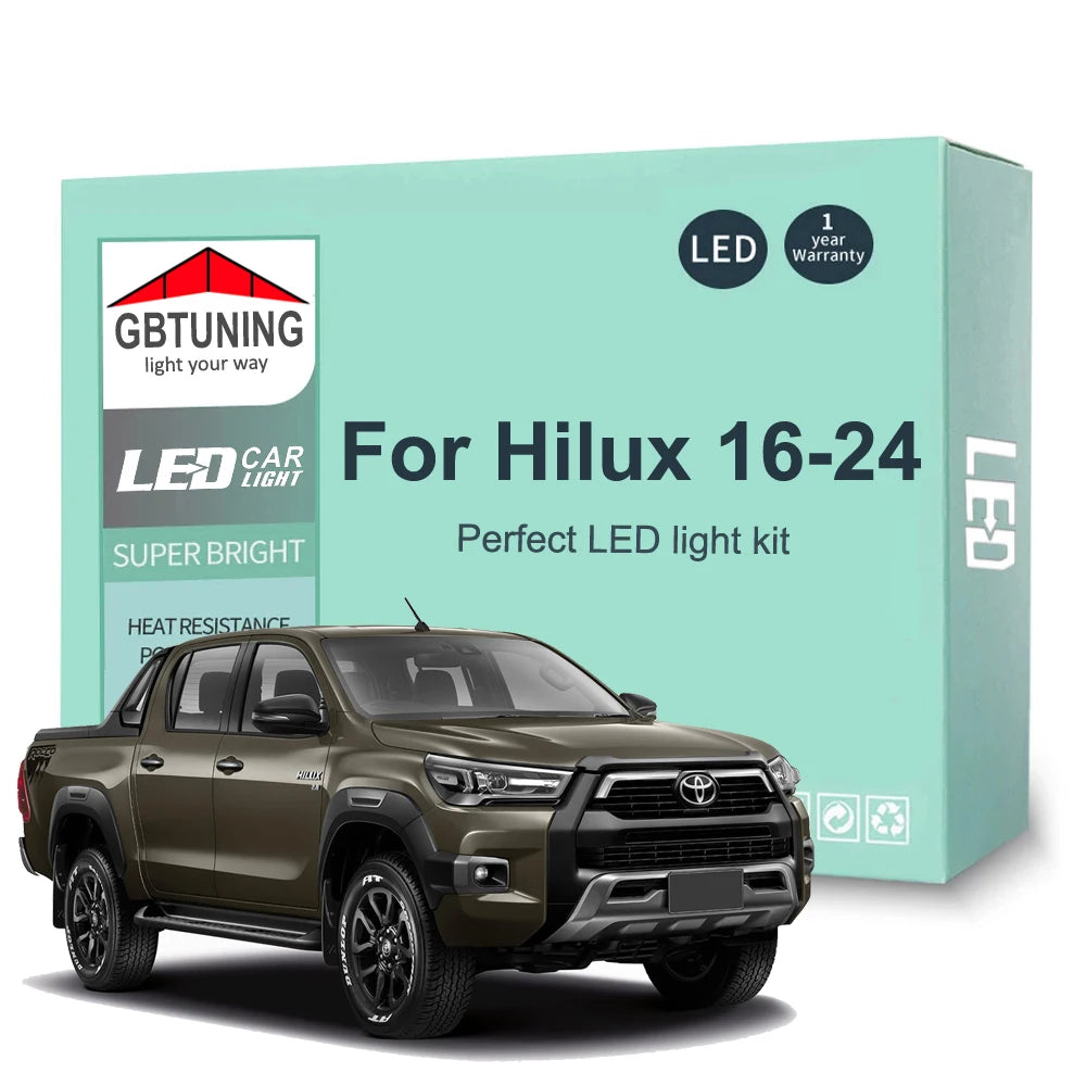 Toyota Hilux LED Interior Light Kit