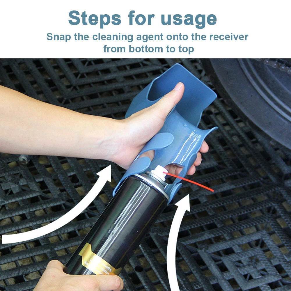 Motorcycle Chain Oil Applicator & Storage Tool - 