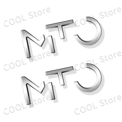 Alfa Romeo Chrome Letter Badge