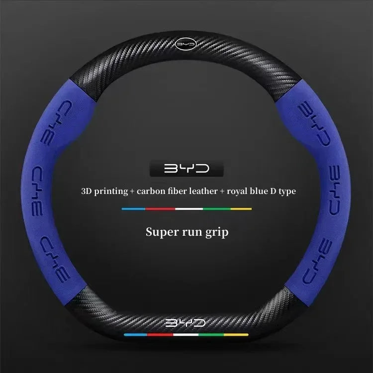 BYD Suede Steering Wheel Cover