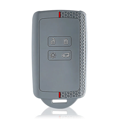 Renault & Dacia Card Key Cover — Clio, Captur, Megane, Duster - GRAY