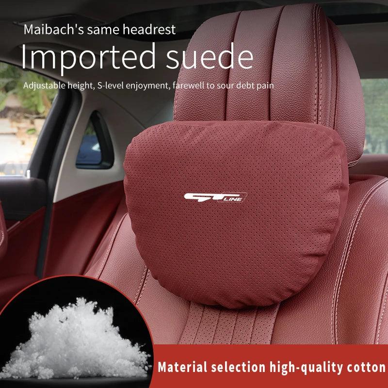 KIA GT Line Breathable Neck & Lumbar Support Pillow - Red