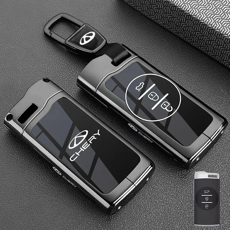 Zinc Alloy TPU Key Case Cover for Chery Jaecoo Tigo 7 8 Omoda C5