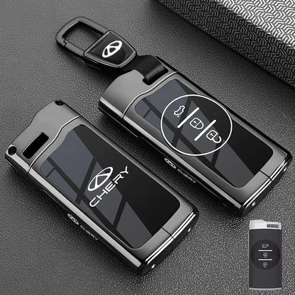 Zinc Alloy TPU Key Case Cover for Chery Jaecoo Tigo 7 8 Omoda C5