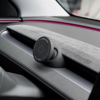Silicone Magnetic Phone Holder for Tesla Model 3 Highland & Model Y Juniper – MagSafe Compatible