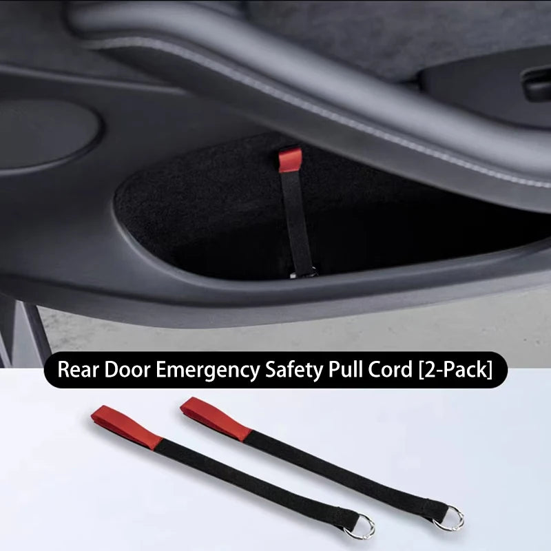 Tesla Model Y Juniper 2025+ TPE Door Storage Tray Set Front & Rear