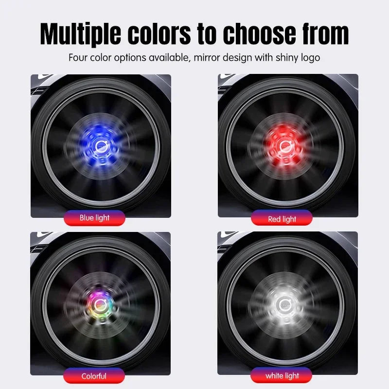 Volvo LED Hub Light Wheel Caps