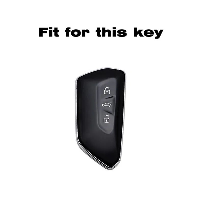 VW Golf 8, Cupra & Seat Leon Soft TPU Key Case with Lanyard