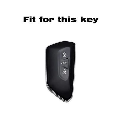 VW Golf 8, Cupra & Seat Leon Soft TPU Key Case with Lanyard