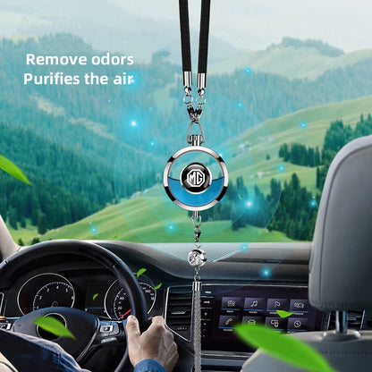 MG Metal Lace Car Air Freshener Pendant