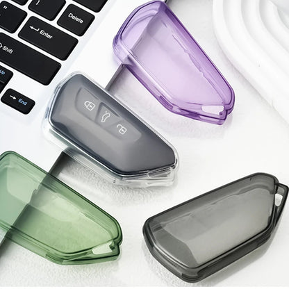 Volkswagen Golf 8 & Skoda Octavia Clear TPU Key Case