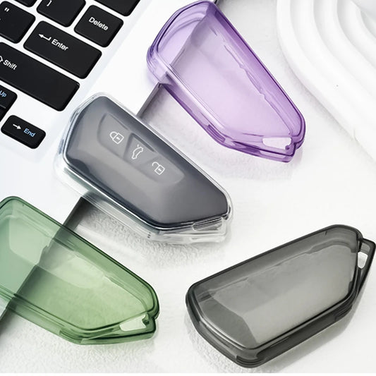 Volkswagen Golf 8 & Skoda Octavia Clear TPU Key Case
