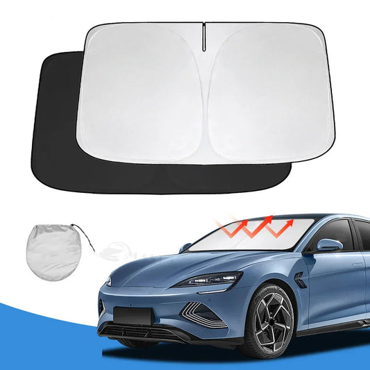 BYD SEAL EV Windshield Sun Shade 2022-2024 Foldable UV Protector - 