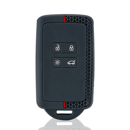 Renault & Dacia Card Key Cover — Clio, Captur, Megane, Duster - Red Line