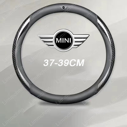 Mini Cooper Carbon Fiber Steering Wheel Cover